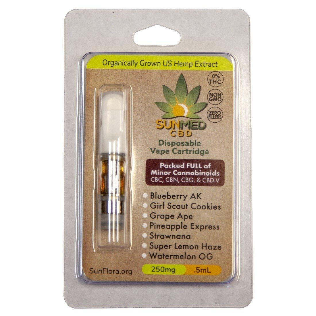 Quality CBD Eliquid Cartridges 250mg Sunmed Your CBD Store & Ripon