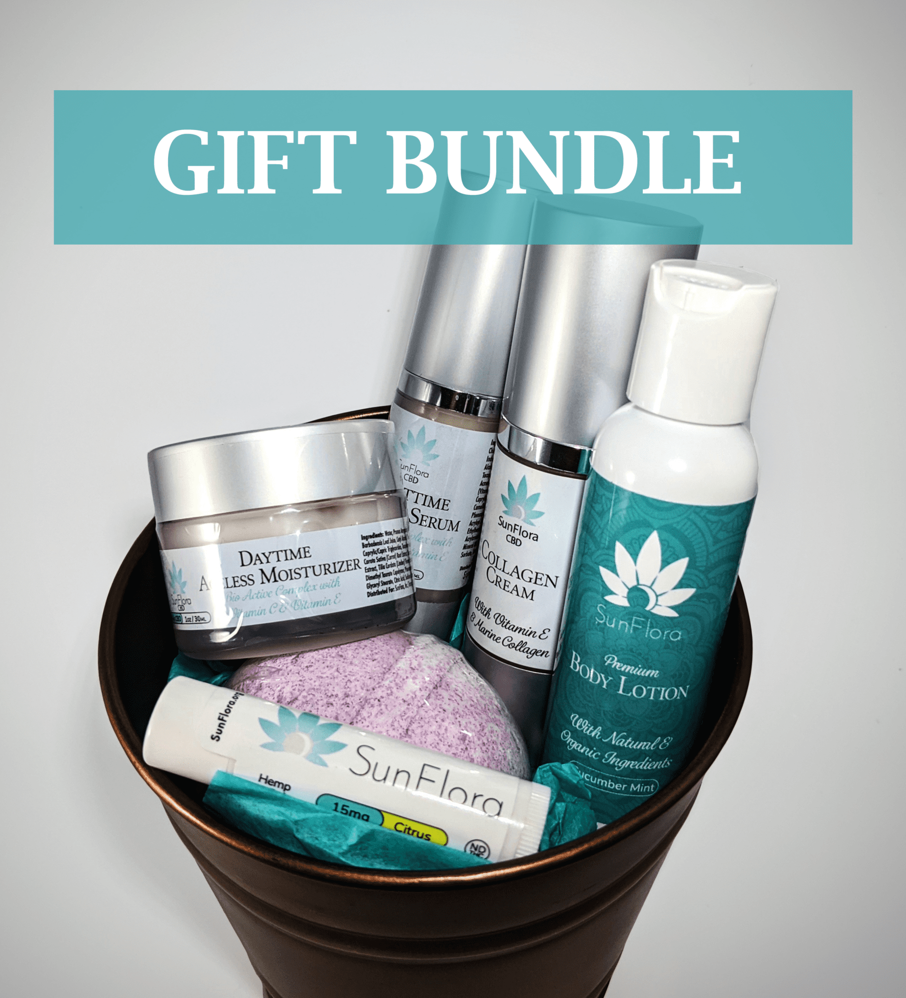 SunFlora CBD Gift Basket — Your CBD Store / Ripon Naturals