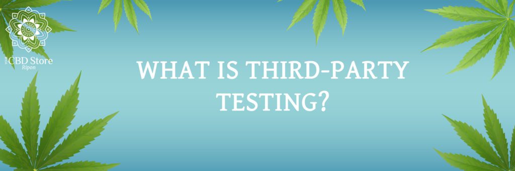 what is third-party cbd testing? - Ripon Naturals