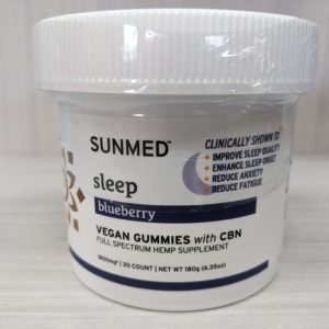 Sunmed Sleep CBN Gummies - clinically proven sleep enhancing gummies