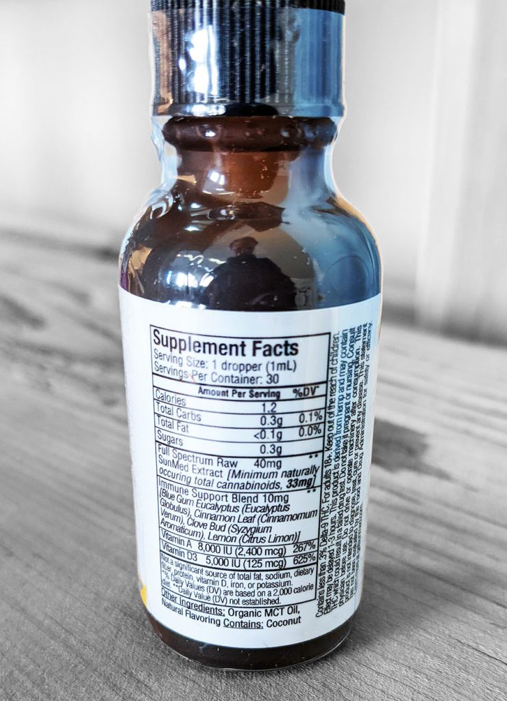 Sunmed Immune+ CBGA / CBDA — Your CBD Store / Ripon Naturals