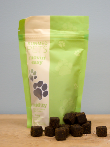 sunmed movin easy dog treats