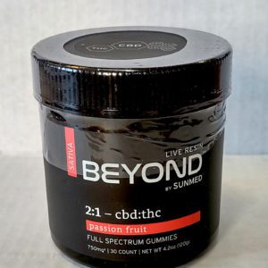 sunmed beyond live resin sativa passion fruit
