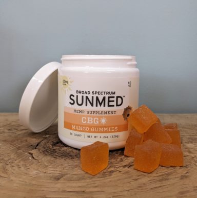Sunmed CBG Mango Gummies