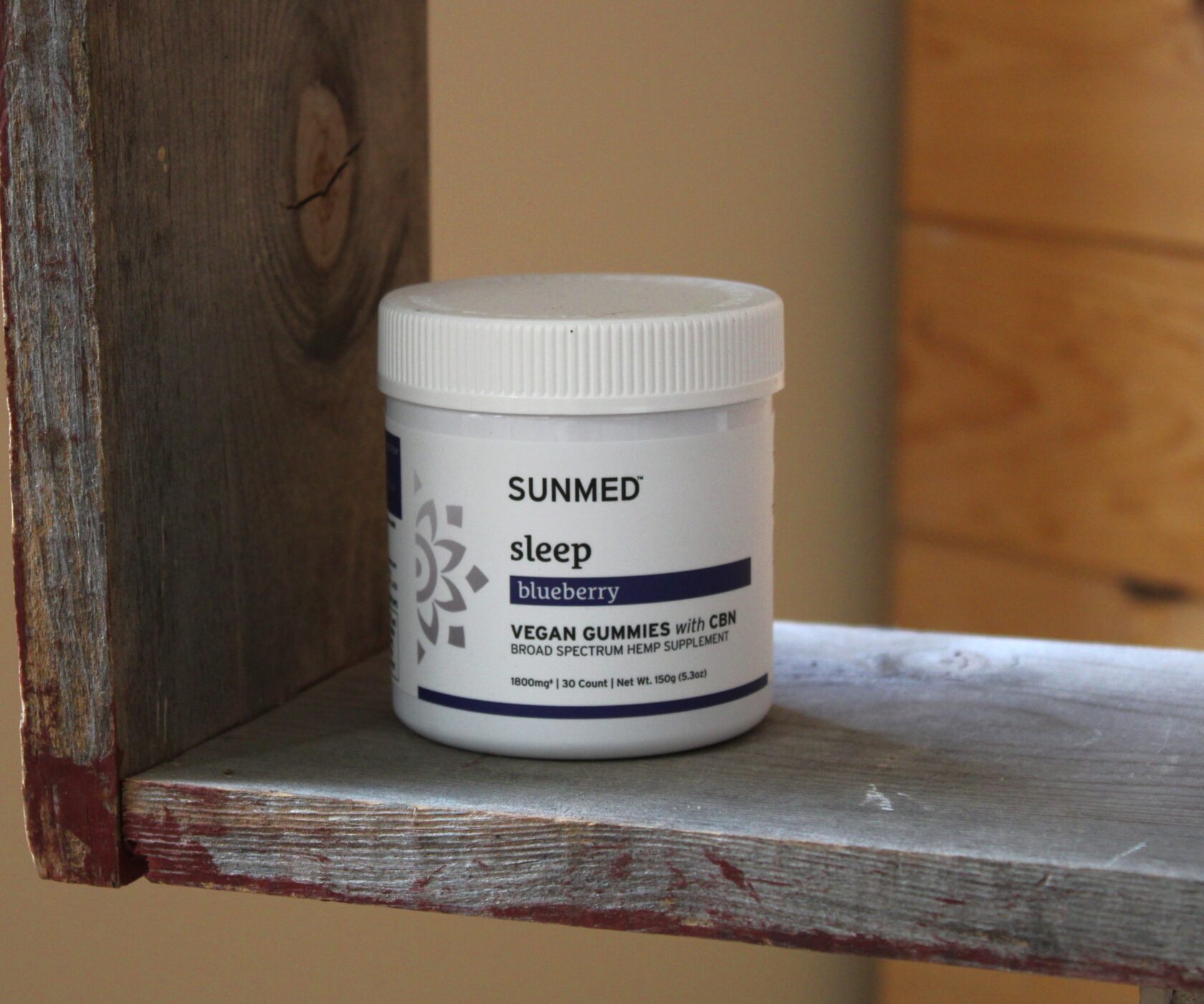 SunMed Broad Spectrum CBN Sleep Gummies